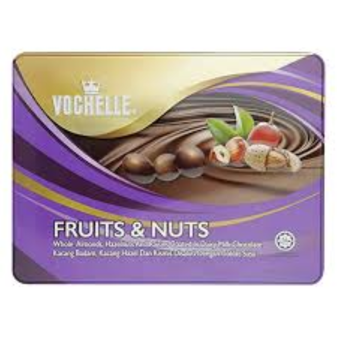 VOCHELLE TIN FRUIT |& NUT 380G